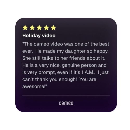 Cameo review