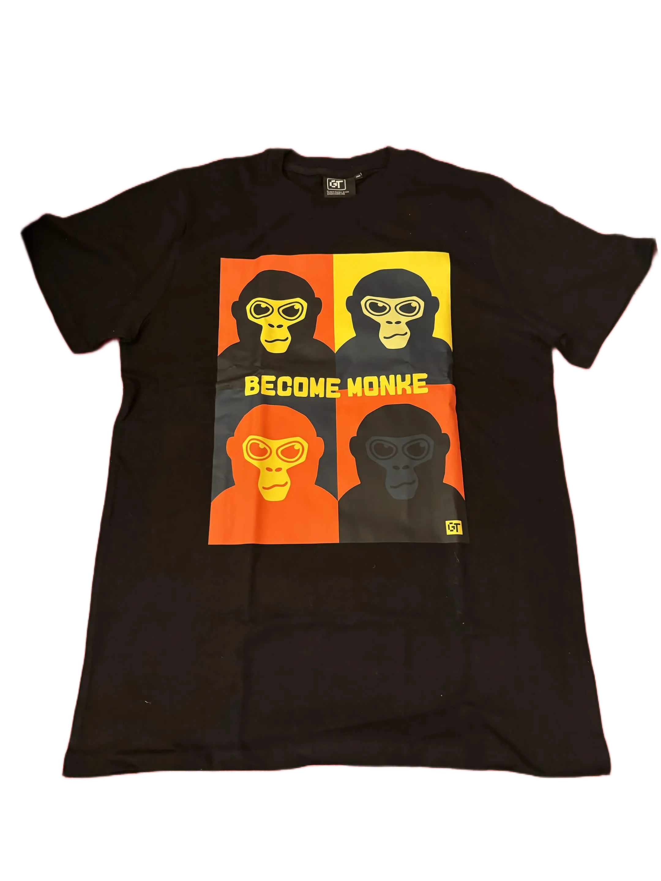 Become Monke Black T-Shirt