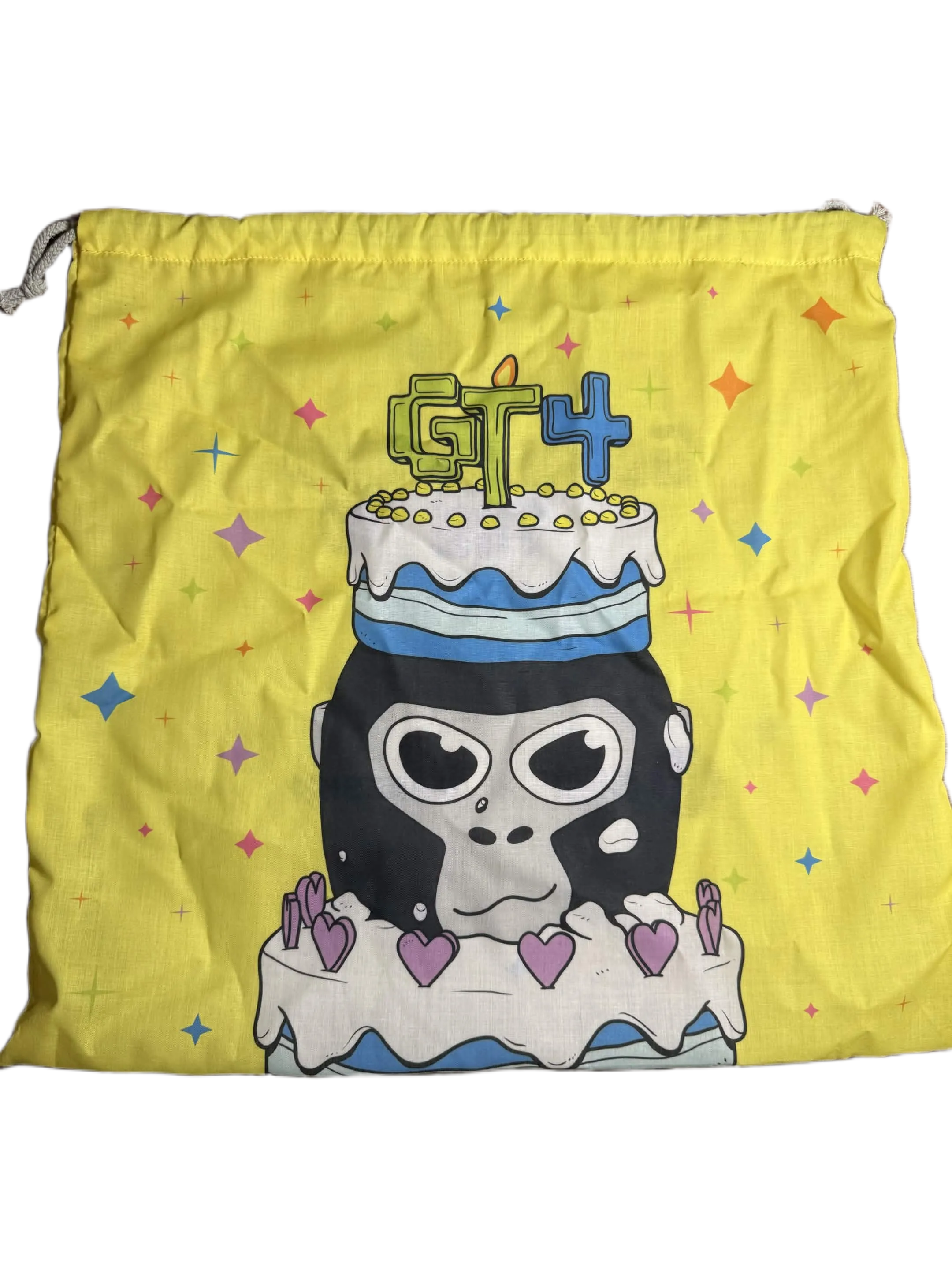 Doughboi Drawstring Bag (White Strings)