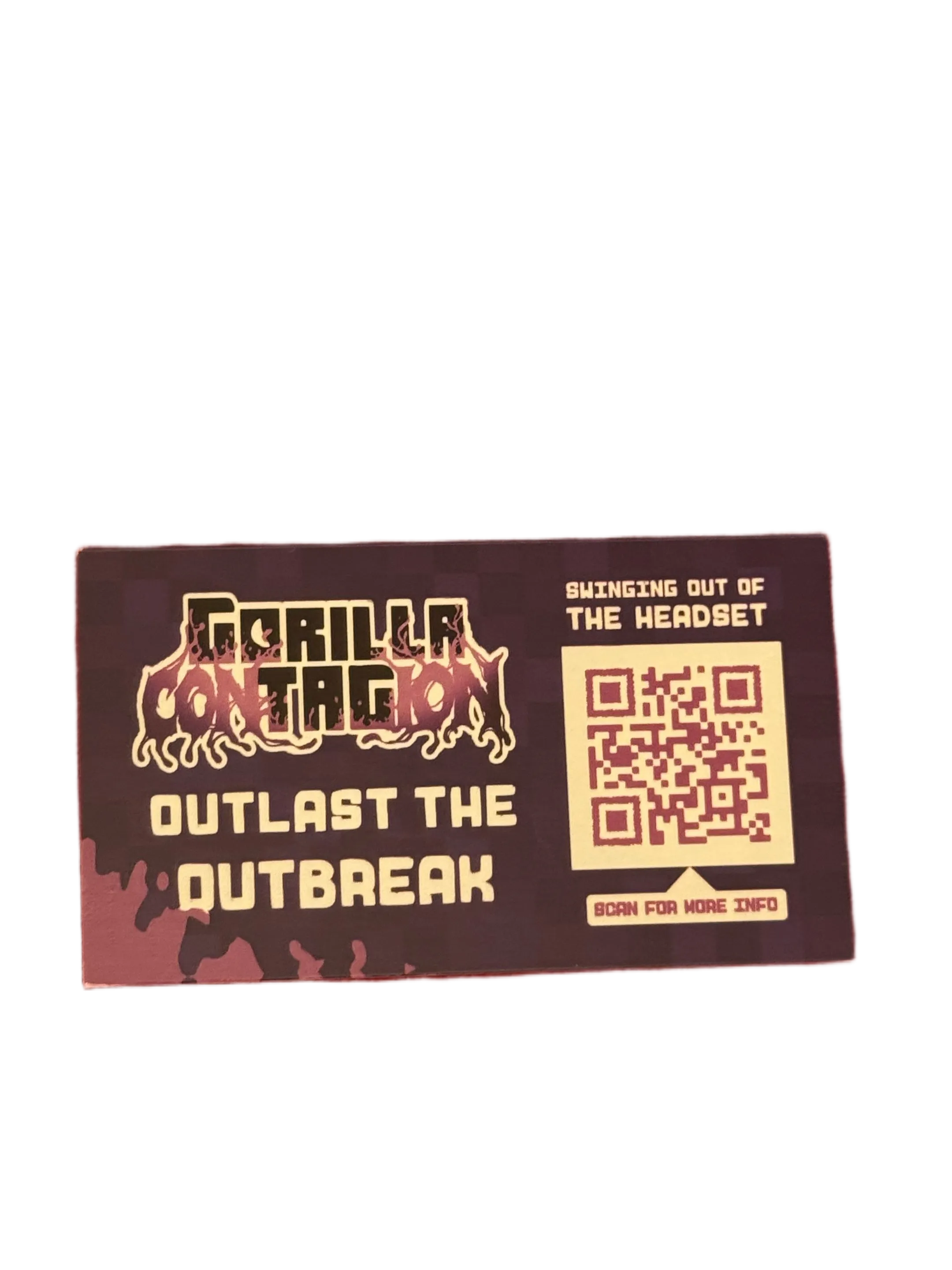 GorillaCon 2026 Contagion Card
