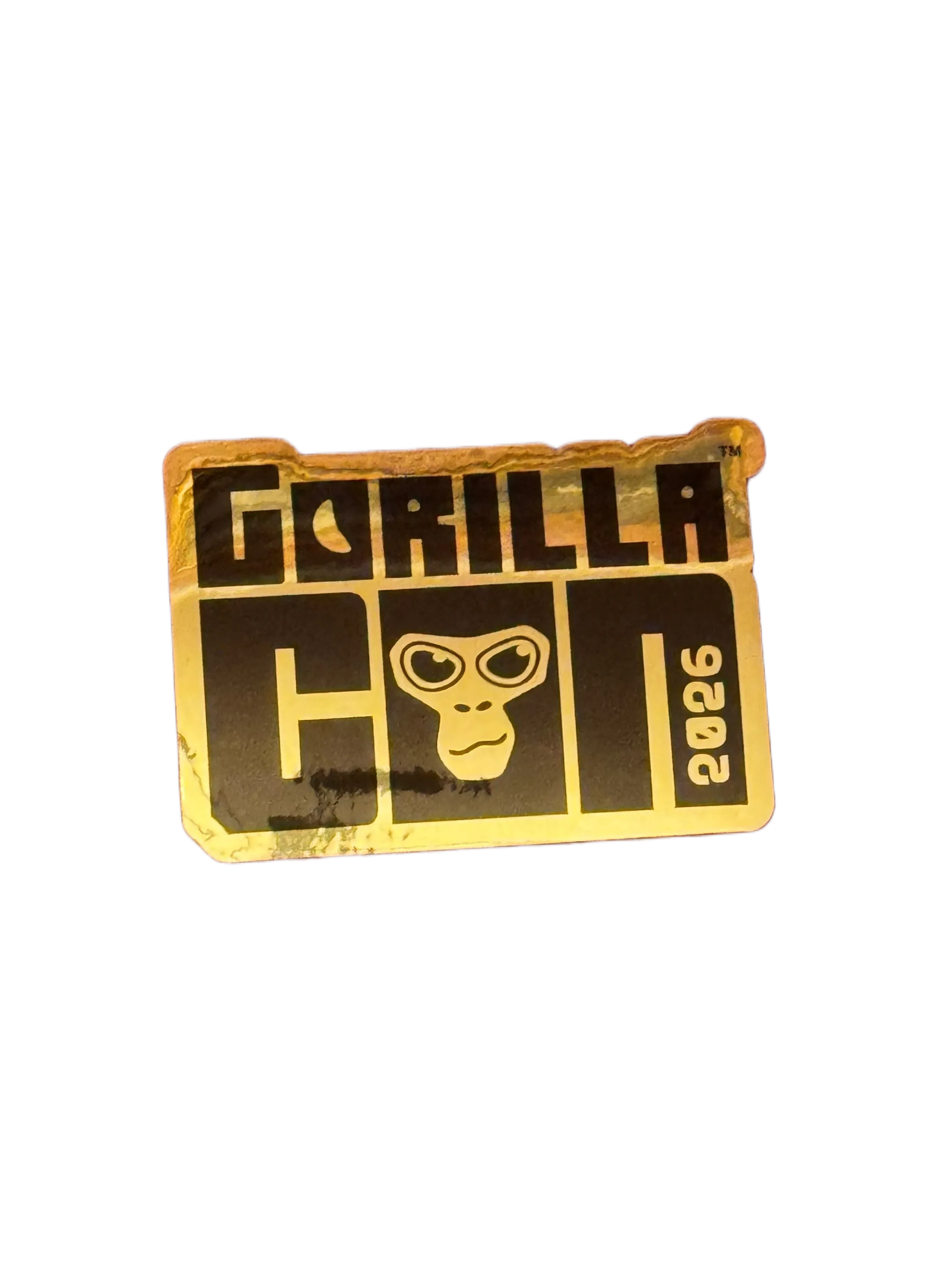 GorillaCon 2026 Gold Sticker