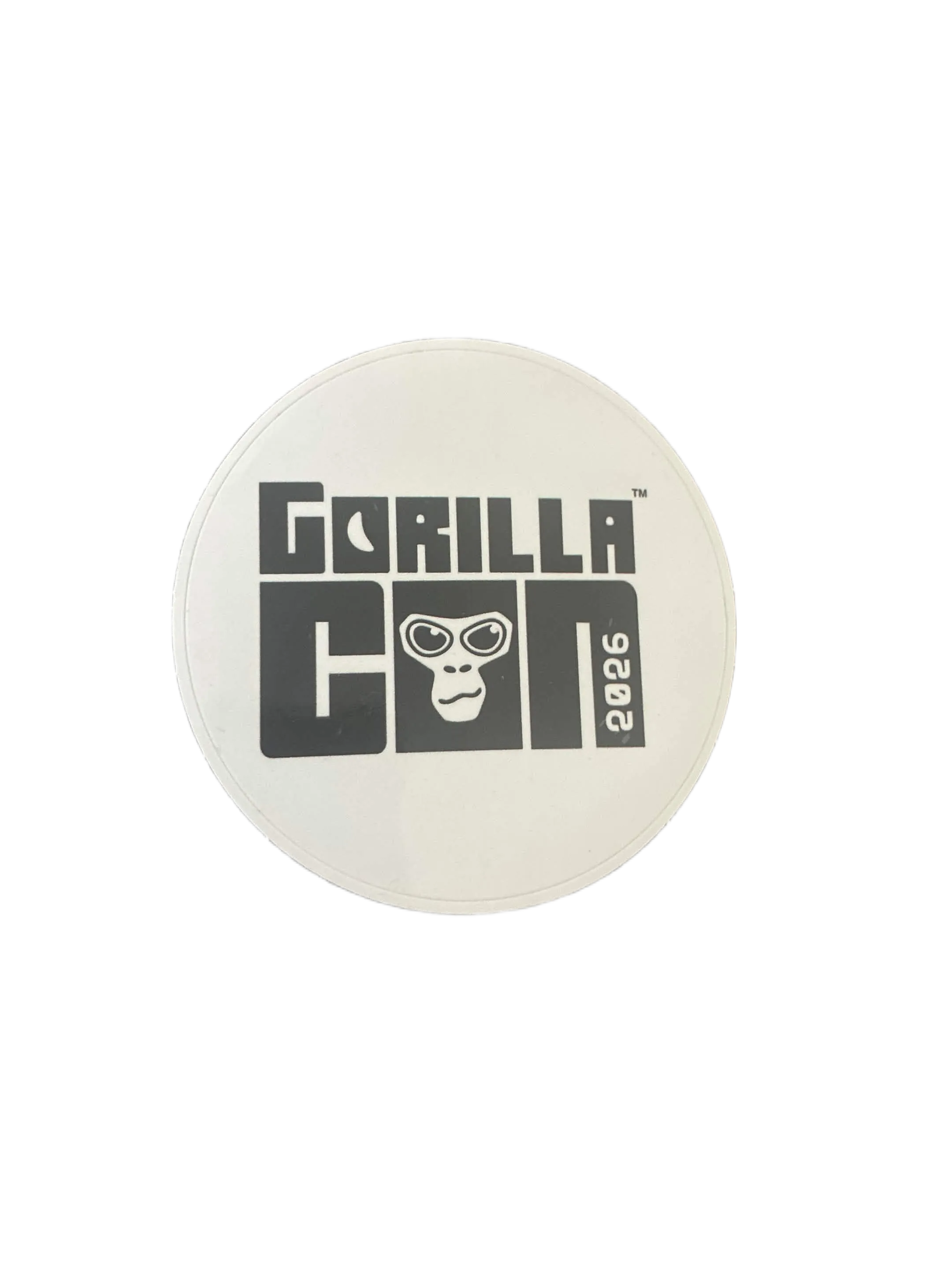 GorillaCon 2026 Logo Sticker