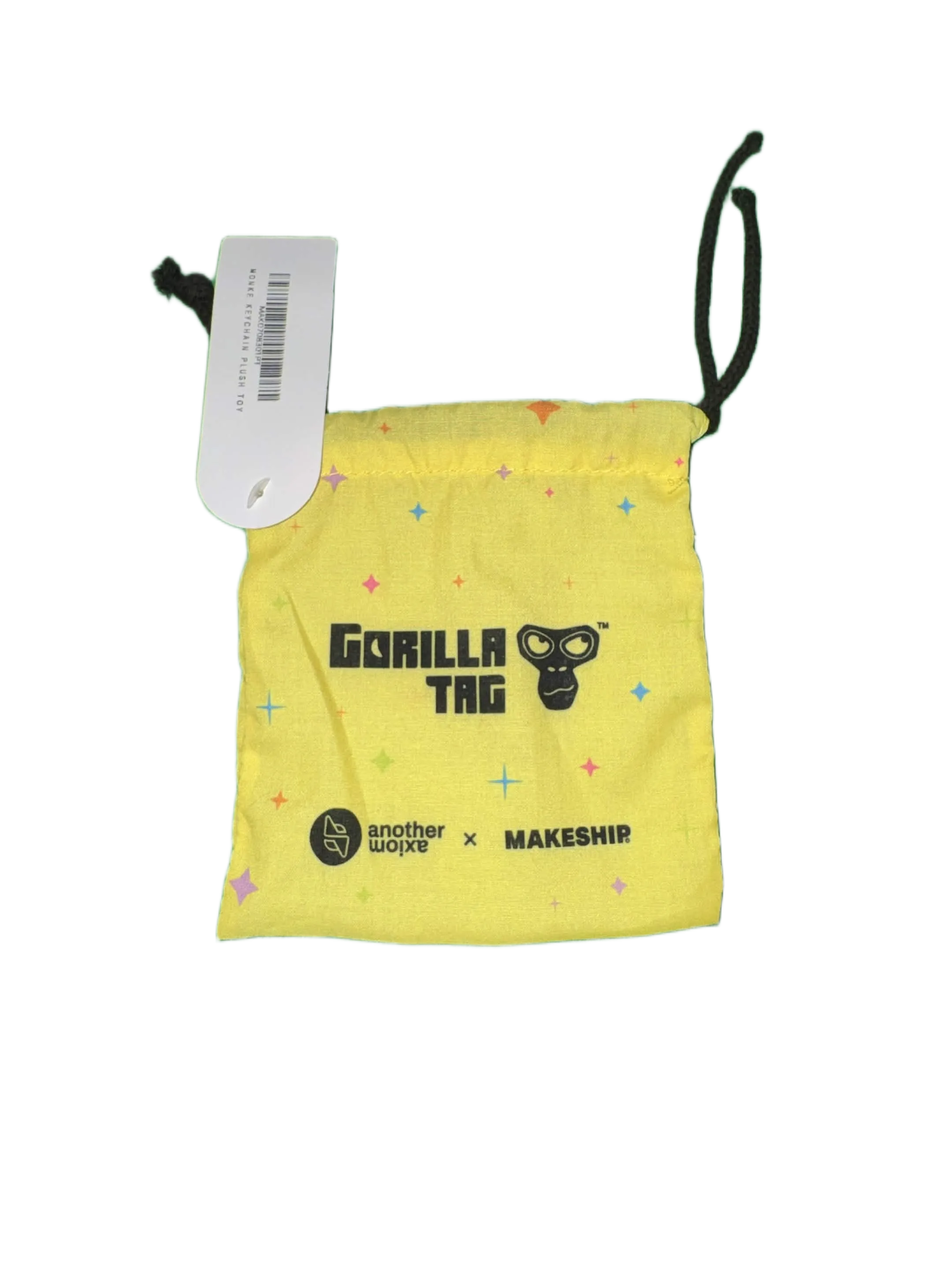 Monke Keychain Drawstring Bag