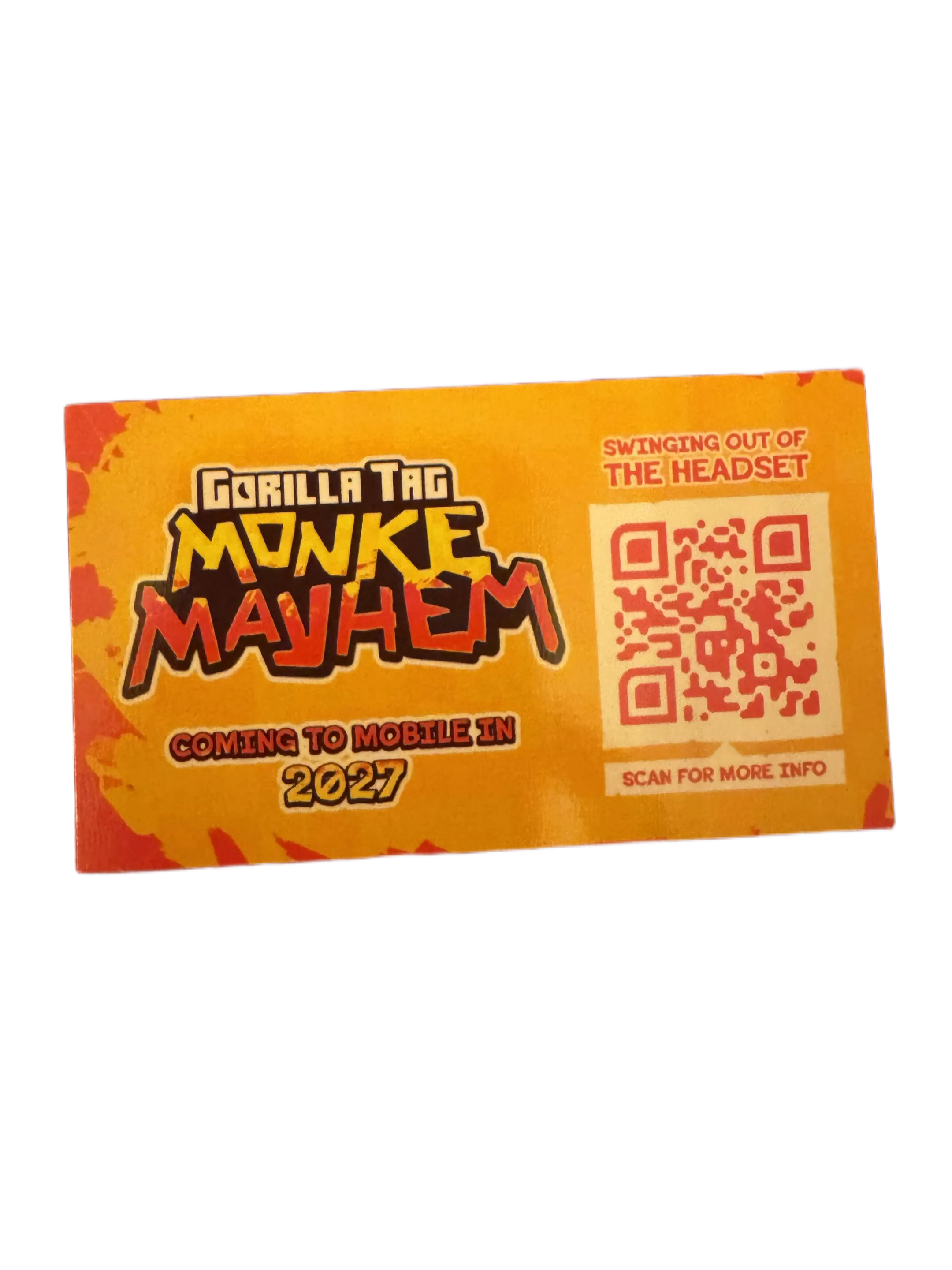 GorillaCon 2026 Monke Mayhem Card