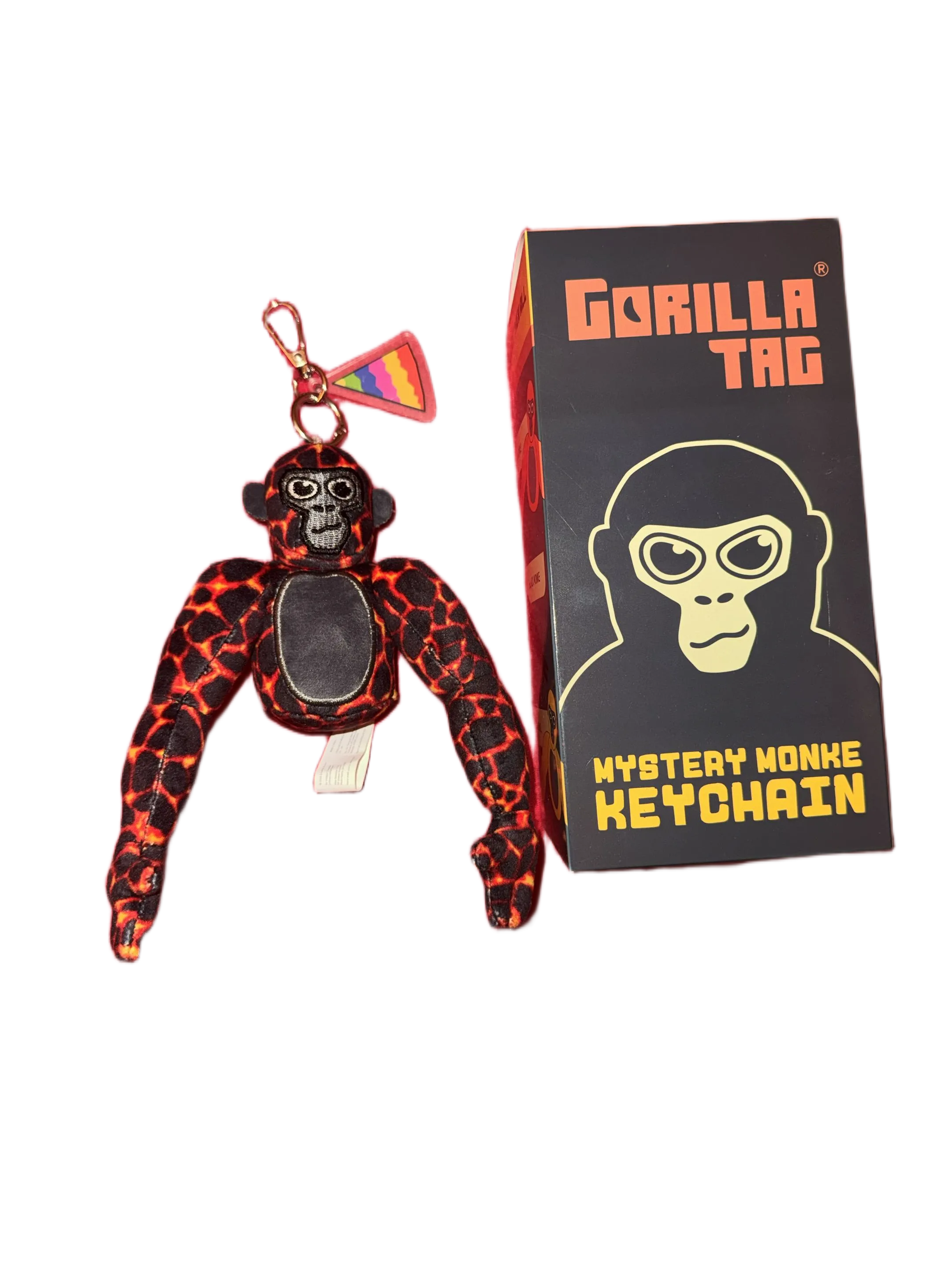 Mystery Monke Keychain Plush (Lava Monke)